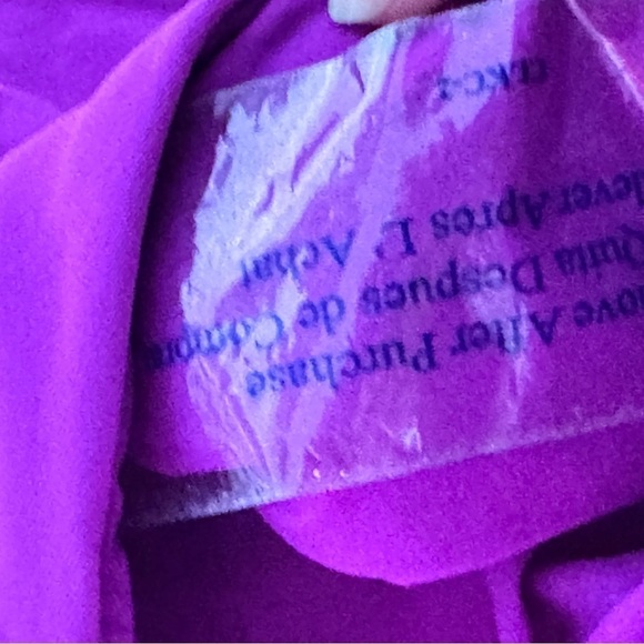 Robin Piccone size M Vibrant fuchsia Bikini Bottom Knotted Front Cheeky 3511 YF - Picture 6 of 9